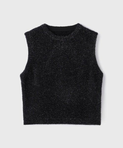 GRACE CONTINENTAL / グレースコンチネンタル その他トップス | ラメフェザ−ニットトップ | 詳細18