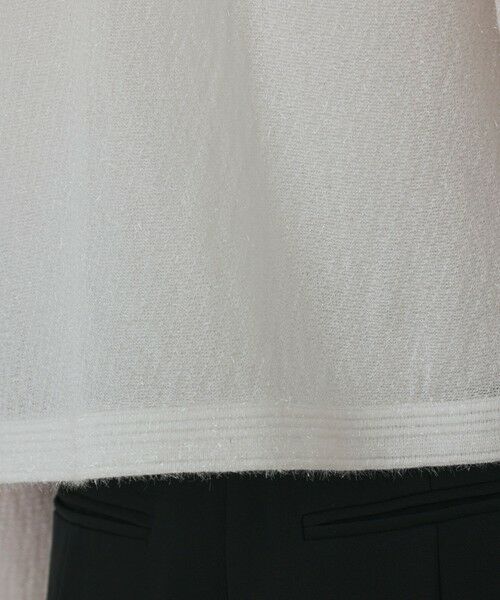 GRACE CONTINENTAL / グレースコンチネンタル カーディガン・ボレロ | ラメフェザ−ニットカーディガン | 詳細9