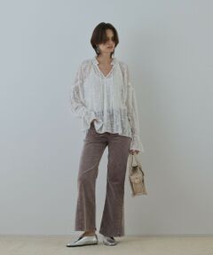 GRACE CONTINENTAL / グレースコンチネンタル その他パンツ | コーデュロイフレアパンツ