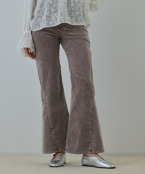 GRACE CONTINENTAL / グレースコンチネンタル その他パンツ | コーデュロイフレアパンツ | 詳細2
