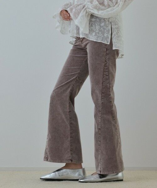 GRACE CONTINENTAL / グレースコンチネンタル その他パンツ | コーデュロイフレアパンツ | 詳細3