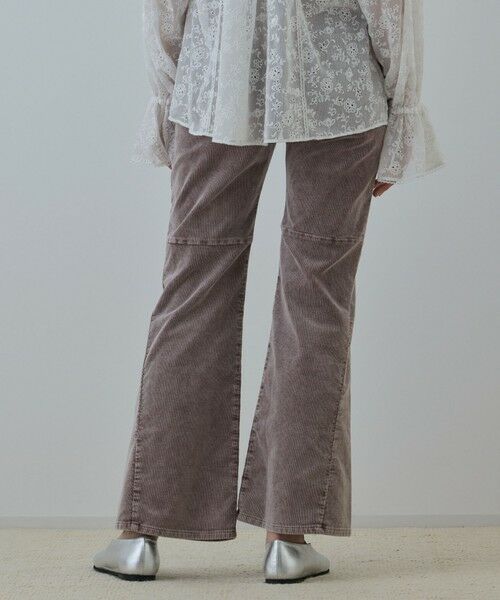 GRACE CONTINENTAL / グレースコンチネンタル その他パンツ | コーデュロイフレアパンツ | 詳細4