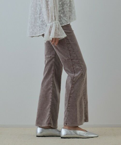 GRACE CONTINENTAL / グレースコンチネンタル その他パンツ | コーデュロイフレアパンツ | 詳細5