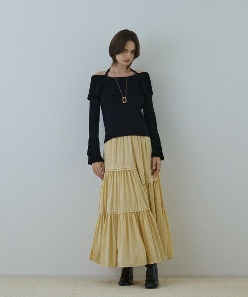 GRACE CONTINENTAL / グレースコンチネンタル ミニ・ひざ丈スカート | ティアードロングスカート | 詳細2