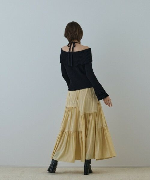GRACE CONTINENTAL / グレースコンチネンタル ミニ・ひざ丈スカート | ティアードロングスカート | 詳細3