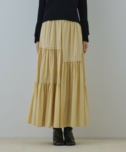 GRACE CONTINENTAL / グレースコンチネンタル ミニ・ひざ丈スカート | ティアードロングスカート | 詳細5