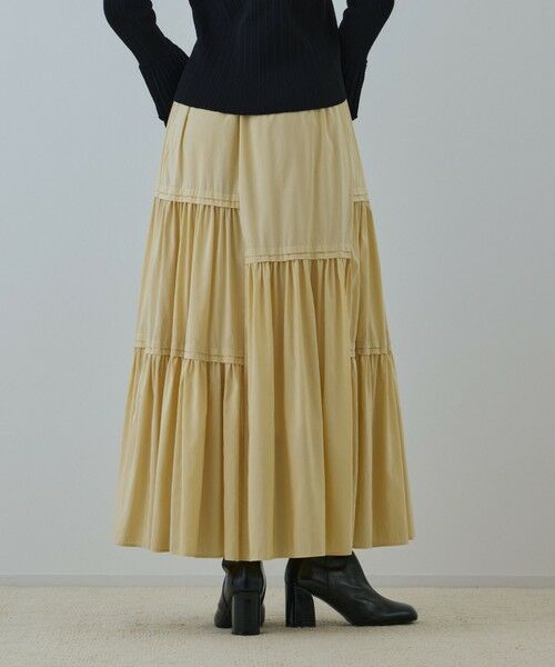 GRACE CONTINENTAL / グレースコンチネンタル ミニ・ひざ丈スカート | ティアードロングスカート | 詳細7