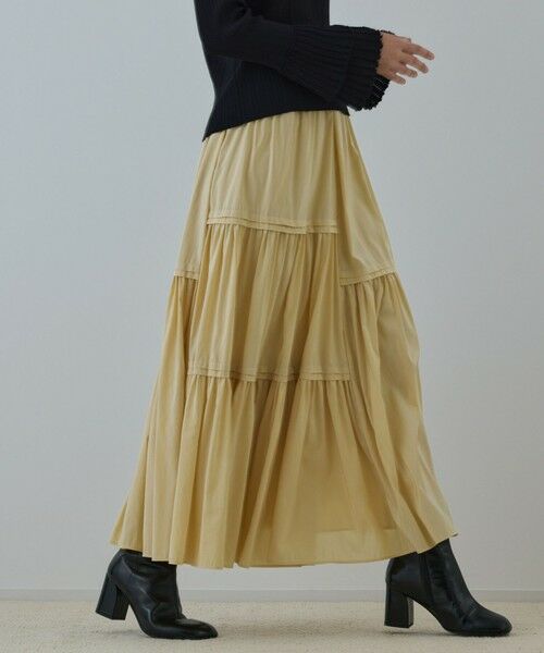 GRACE CONTINENTAL / グレースコンチネンタル ミニ・ひざ丈スカート | ティアードロングスカート | 詳細8