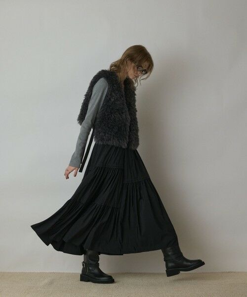 GRACE CONTINENTAL / グレースコンチネンタル ミニ・ひざ丈スカート | ティアードロングスカート | 詳細15
