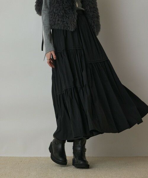GRACE CONTINENTAL / グレースコンチネンタル ミニ・ひざ丈スカート | ティアードロングスカート | 詳細16