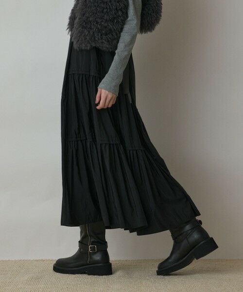GRACE CONTINENTAL / グレースコンチネンタル ミニ・ひざ丈スカート | ティアードロングスカート | 詳細17