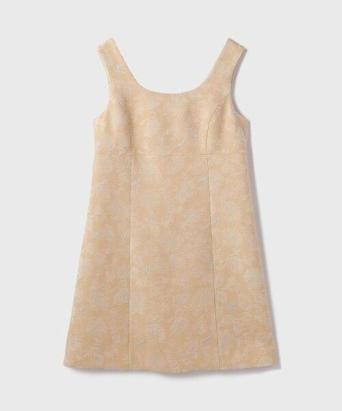 GRACE CONTINENTAL / グレースコンチネンタル ミニ丈・ひざ丈ワンピース | サラサジャガードミニワンピース | 詳細9