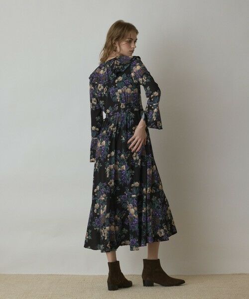 GRACE CONTINENTAL / グレースコンチネンタル ロング・マキシ丈ワンピース | ボタニカルベリープリントワンピース | 詳細19