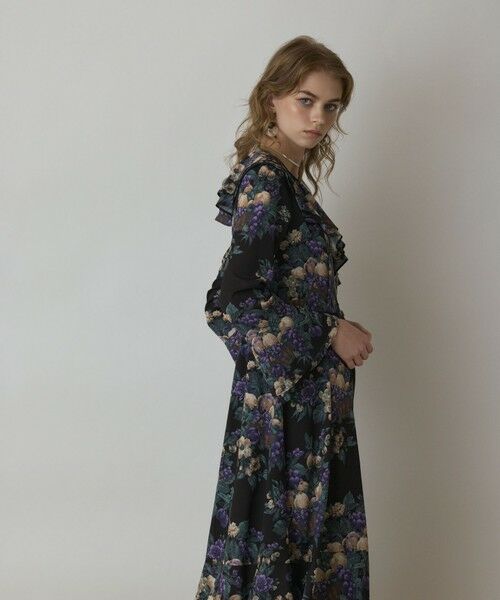 GRACE CONTINENTAL / グレースコンチネンタル ロング・マキシ丈ワンピース | ボタニカルベリープリントワンピース | 詳細23