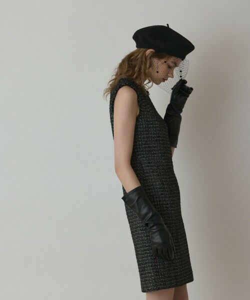 GRACE CONTINENTAL / グレースコンチネンタル ミニ丈・ひざ丈ワンピース | ツイードタイトワンピース | 詳細16