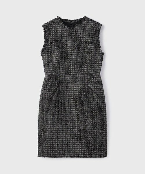 GRACE CONTINENTAL / グレースコンチネンタル ミニ丈・ひざ丈ワンピース | ツイードタイトワンピース | 詳細17