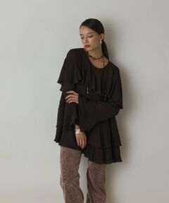 GRACE CONTINENTAL / グレースコンチネンタル シャツ・ブラウス（半袖以外） | シフォンフリルブラウス