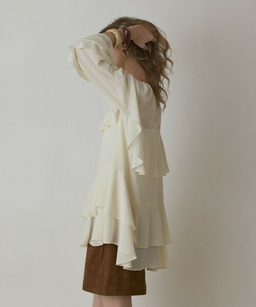 GRACE CONTINENTAL / グレースコンチネンタル シャツ・ブラウス（半袖以外） | シフォンフリルブラウス | 詳細4