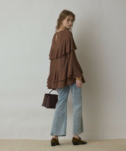 GRACE CONTINENTAL / グレースコンチネンタル シャツ・ブラウス（半袖以外） | シフォンフリルブラウス | 詳細8