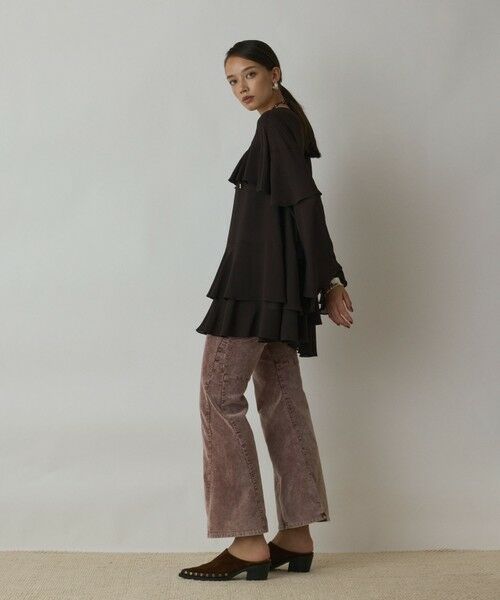 GRACE CONTINENTAL / グレースコンチネンタル シャツ・ブラウス（半袖以外） | シフォンフリルブラウス | 詳細12