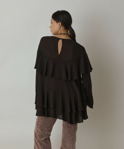 GRACE CONTINENTAL / グレースコンチネンタル シャツ・ブラウス（半袖以外） | シフォンフリルブラウス | 詳細14