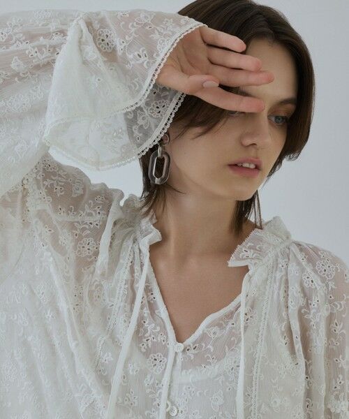 GRACE CONTINENTAL / グレースコンチネンタル シャツ・ブラウス | ヨウリュウembカフタンブラウス | 詳細6