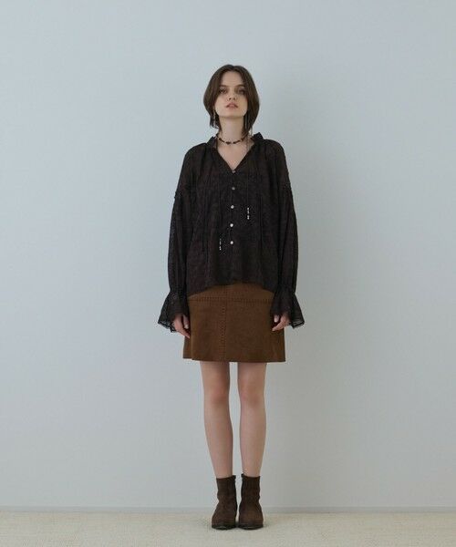 GRACE CONTINENTAL / グレースコンチネンタル シャツ・ブラウス | ヨウリュウembカフタンブラウス | 詳細15