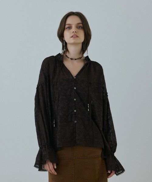 GRACE CONTINENTAL / グレースコンチネンタル シャツ・ブラウス | ヨウリュウembカフタンブラウス | 詳細18