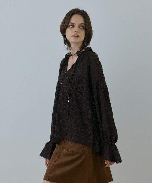 GRACE CONTINENTAL / グレースコンチネンタル シャツ・ブラウス | ヨウリュウembカフタンブラウス | 詳細19