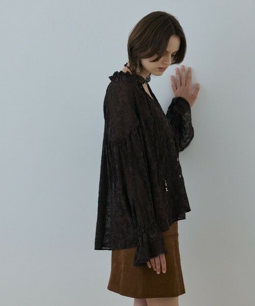 GRACE CONTINENTAL / グレースコンチネンタル シャツ・ブラウス | ヨウリュウembカフタンブラウス | 詳細20