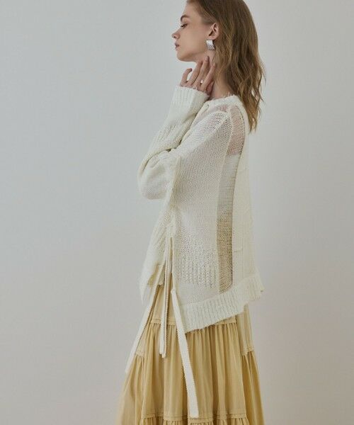 GRACE CONTINENTAL / グレースコンチネンタル ニット・セーター | ルーズオーバーニットトップ | 詳細4
