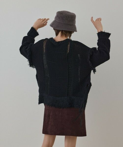 GRACE CONTINENTAL / グレースコンチネンタル ニット・セーター | ルーズオーバーニットトップ | 詳細14