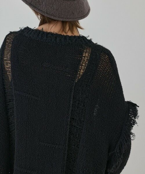 GRACE CONTINENTAL / グレースコンチネンタル ニット・セーター | ルーズオーバーニットトップ | 詳細19