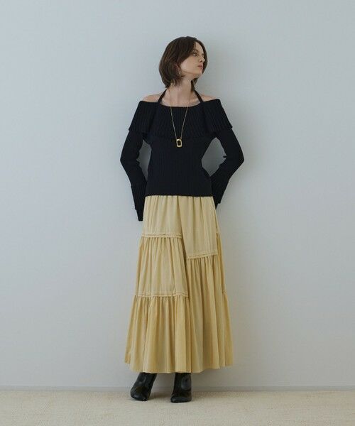 GRACE CONTINENTAL / グレースコンチネンタル ニット・セーター | アイレットフレアニットトップ | 詳細11