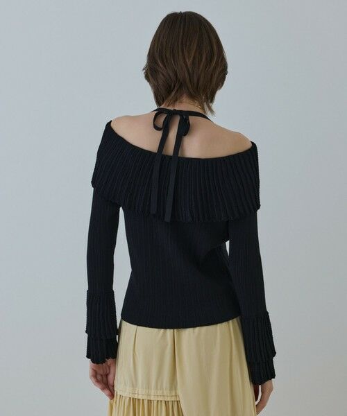 GRACE CONTINENTAL / グレースコンチネンタル ニット・セーター | アイレットフレアニットトップ | 詳細14