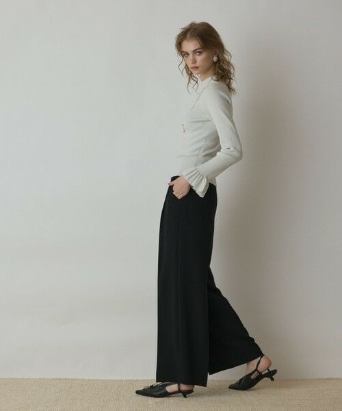 GRACE CONTINENTAL / グレースコンチネンタル ニット・セーター | ラメリブニットトップ | 詳細2