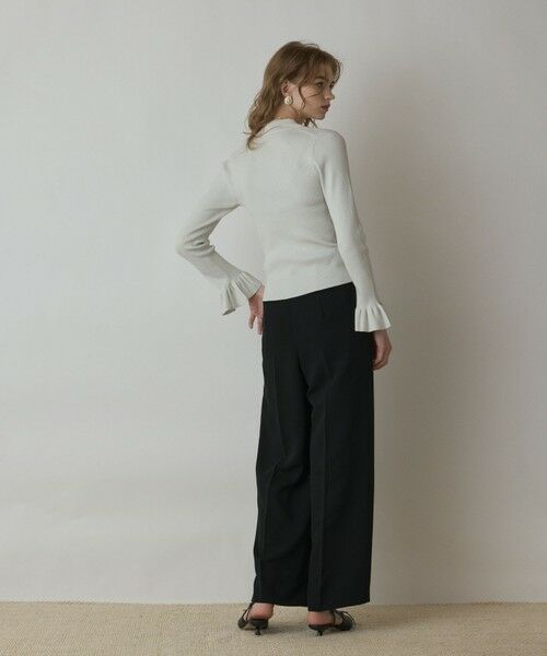 GRACE CONTINENTAL / グレースコンチネンタル ニット・セーター | ラメリブニットトップ | 詳細3