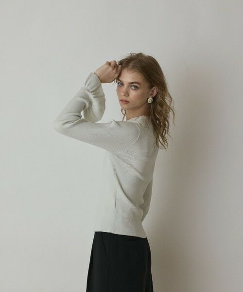 GRACE CONTINENTAL / グレースコンチネンタル ニット・セーター | ラメリブニットトップ | 詳細8
