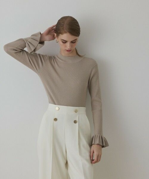 GRACE CONTINENTAL / グレースコンチネンタル ニット・セーター | ラメリブニットトップ | 詳細10