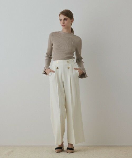 GRACE CONTINENTAL / グレースコンチネンタル ニット・セーター | ラメリブニットトップ | 詳細11