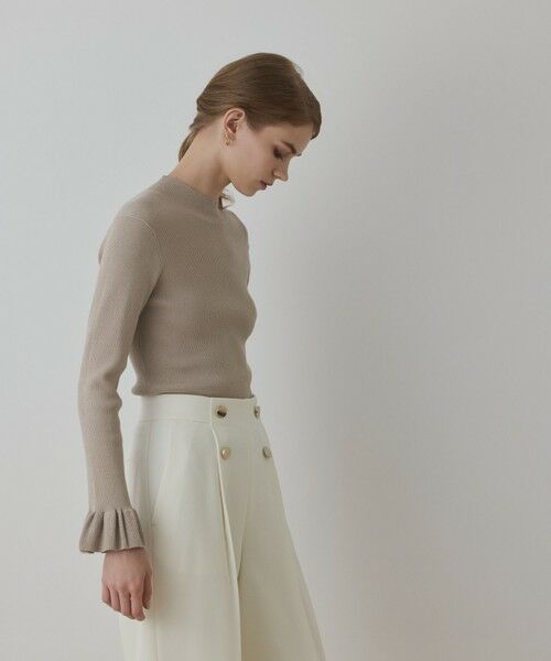 GRACE CONTINENTAL / グレースコンチネンタル ニット・セーター | ラメリブニットトップ | 詳細15