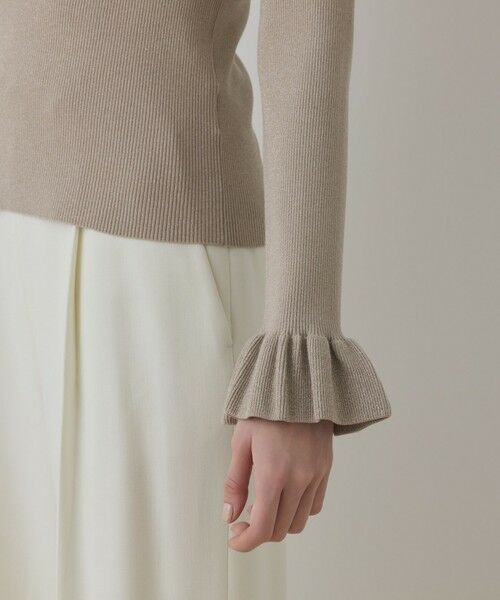 GRACE CONTINENTAL / グレースコンチネンタル ニット・セーター | ラメリブニットトップ | 詳細20