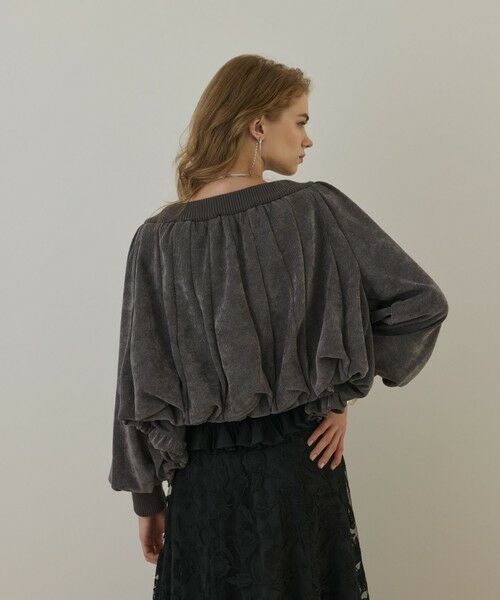 GRACE CONTINENTAL / グレースコンチネンタル カーディガン・ボレロ | バルーンモールカットカーディガン | 詳細5