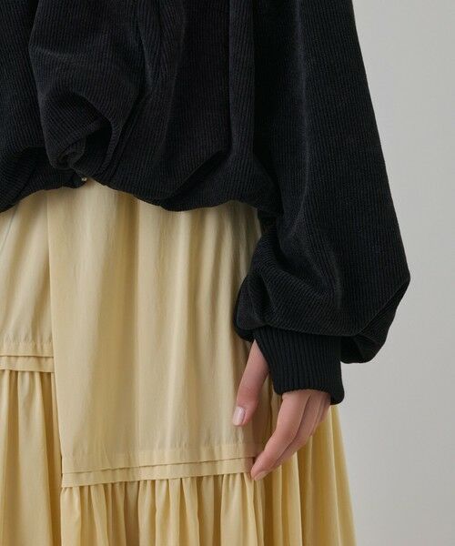 GRACE CONTINENTAL / グレースコンチネンタル カーディガン・ボレロ | バルーンモールカットカーディガン | 詳細11