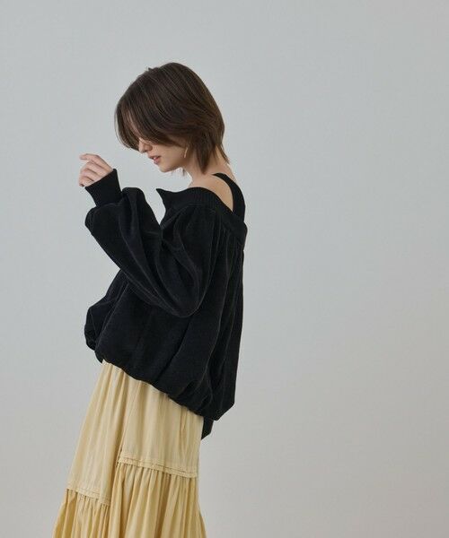 GRACE CONTINENTAL / グレースコンチネンタル カーディガン・ボレロ | バルーンモールカットカーディガン | 詳細9