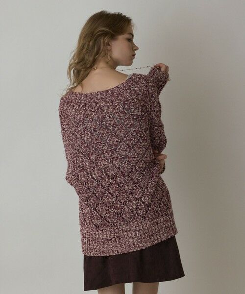 GRACE CONTINENTAL / グレースコンチネンタル カーディガン・ボレロ | オーバーニットカーディガン | 詳細5