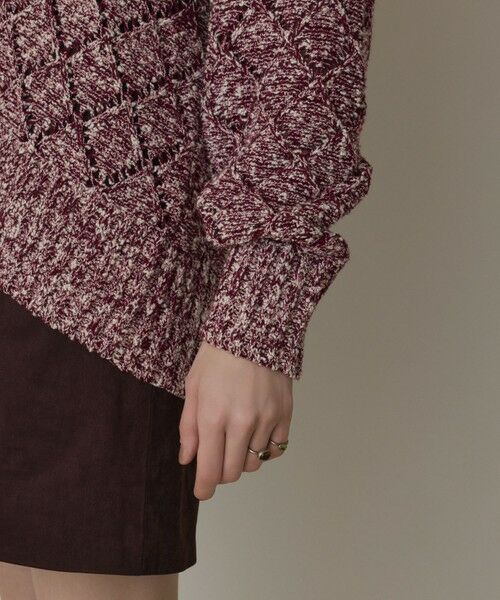 GRACE CONTINENTAL / グレースコンチネンタル カーディガン・ボレロ | オーバーニットカーディガン | 詳細9