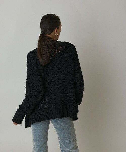 GRACE CONTINENTAL / グレースコンチネンタル カーディガン・ボレロ | オーバーニットカーディガン | 詳細15