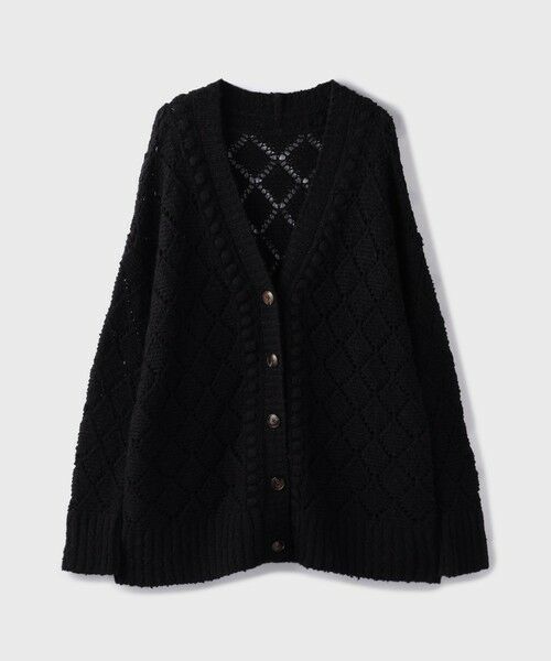 GRACE CONTINENTAL / グレースコンチネンタル カーディガン・ボレロ | オーバーニットカーディガン | 詳細16