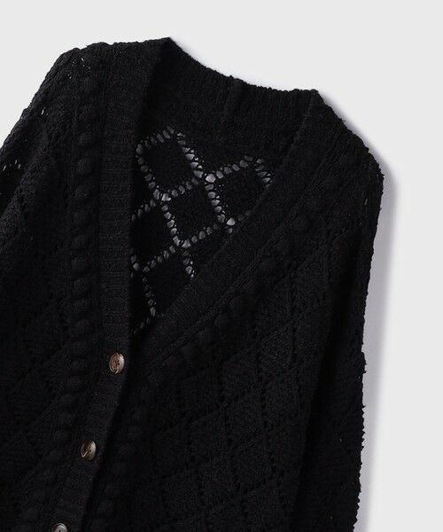 GRACE CONTINENTAL / グレースコンチネンタル カーディガン・ボレロ | オーバーニットカーディガン | 詳細18